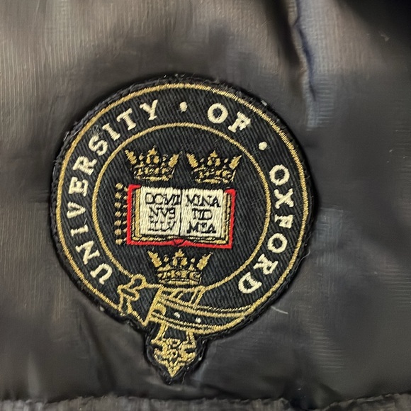 Boys Bean Pole with University of Oxford Puffer Vest Sz CH 130 US 8 - Picture 3 of 7